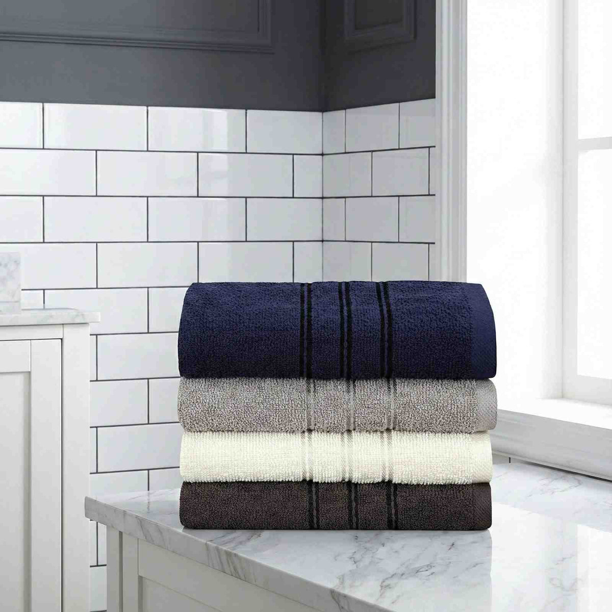 400 GSM Classic Cotton Bath Towel – Soft & Absorbent