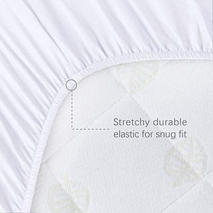 waterproof terry fitted mattress protector