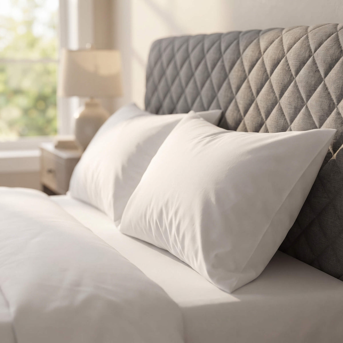 Plain Sateen Pillow Covers