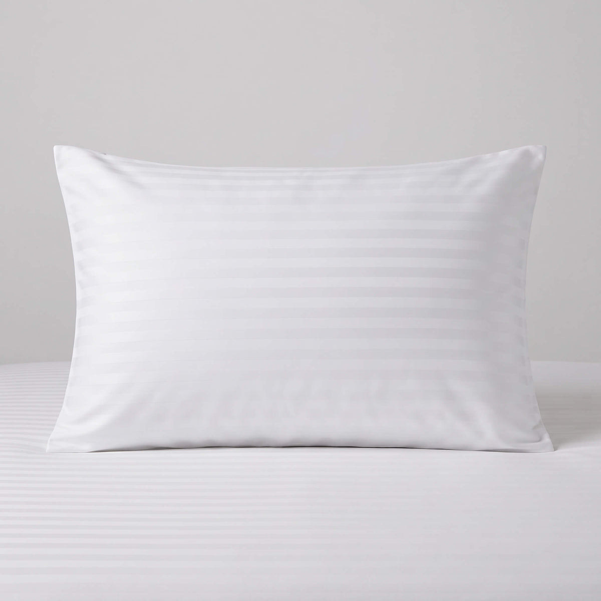 Hotel Quality Stripe Sateen Pillow Covers